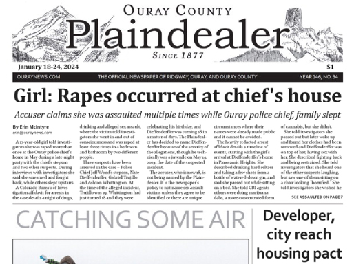 All newspapers with story alleging teen’s rape at Colorado police chief’s house are stolen