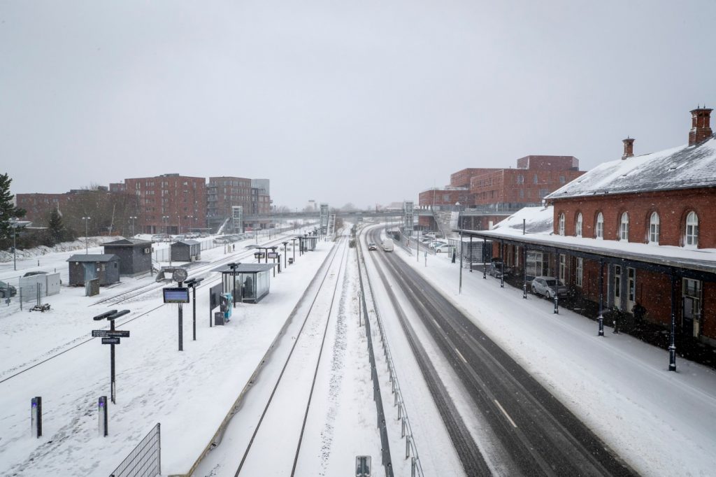 Nordic countries shiver in extreme cold as western Europe floods