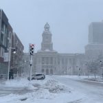 Storms hammer nation’s midsection, bringing snow, tornadoes