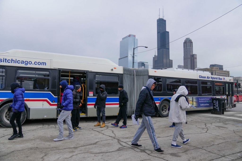 Freezing temps complicate Chicago’s plan for asylum-seekers