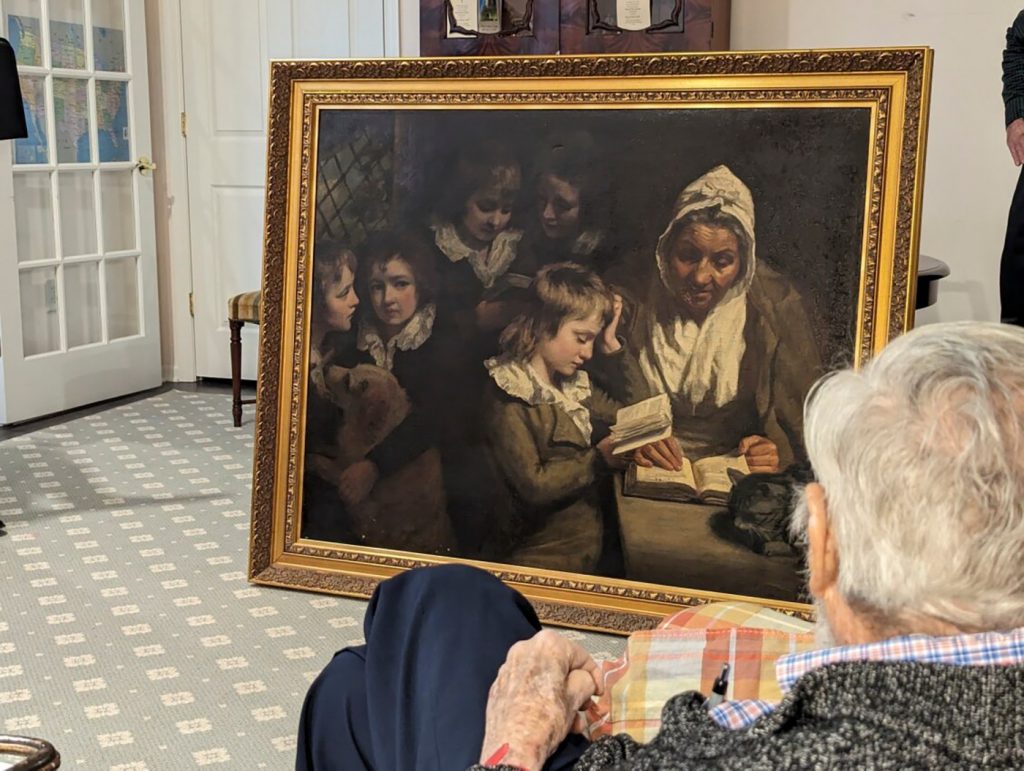 British painting stolen 54 years ago returned to owner’s son