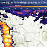 Sierra storm: Snow squalls, ‘very difficult’ driving expected Wednesday