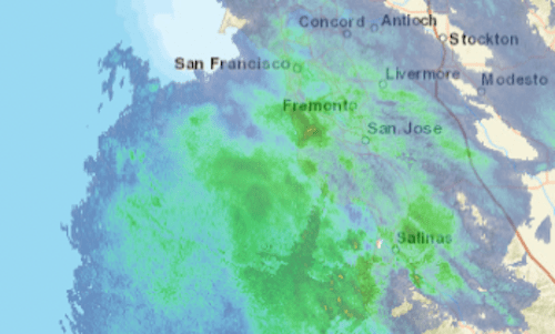 Bay Area rain map: See where the storm is