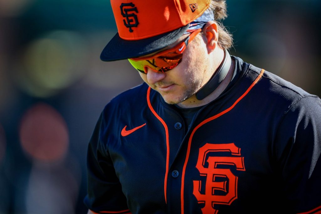 SF Giants’ Patrick Bailey picks up the shake to keep on the weight in year 2