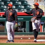 Photos: Jorge Soler, Pablo Sandoval take part in SF Giants’ first full-squad workout of spring training