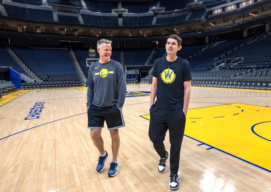 Warriors coach Steve Kerr is taking advice from his son, Nicholas