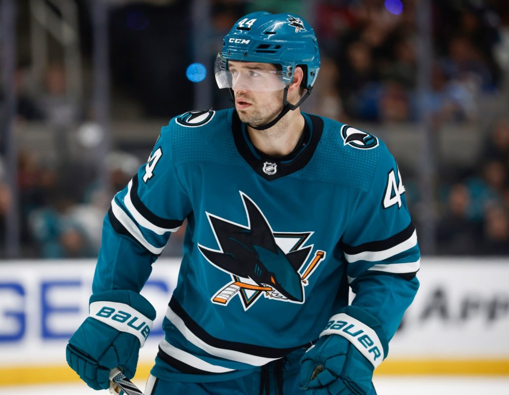 Injury forces Sharks to shuffle blue line for game vs. Nashville