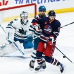 Kahkonen shines, but Sharks shut out by stingy Winnipeg Jets