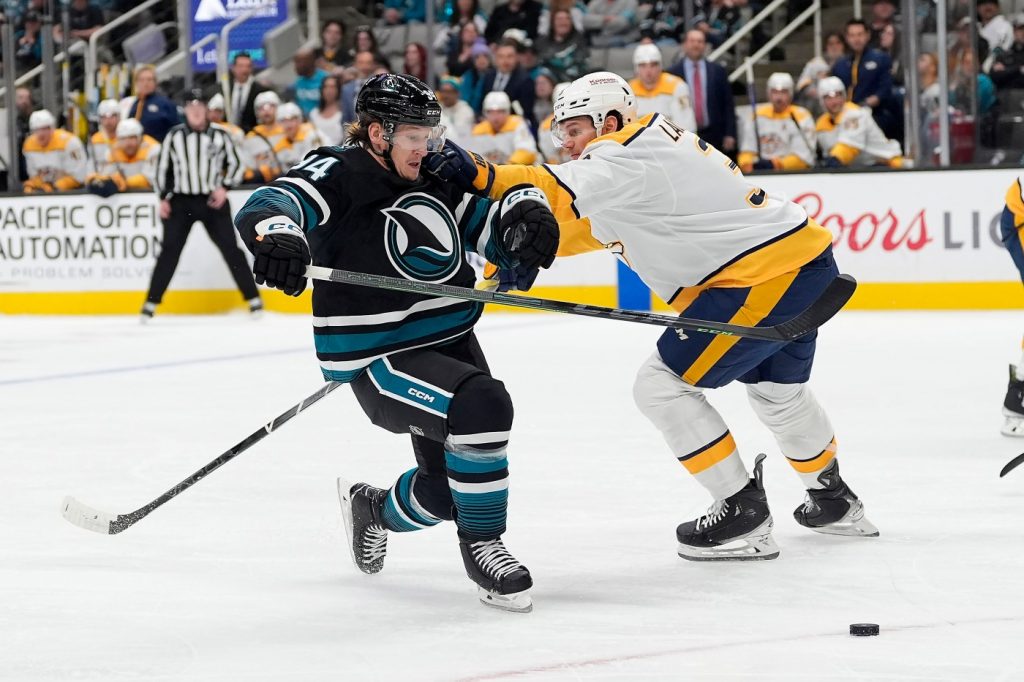 Sharks takeaways: Stock report on two defensemen, and Zadina’s telling stat