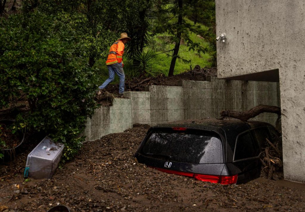 Record rainfall, triple-digit winds, hundreds of mudslides. Here’s California’s storm by the numbers