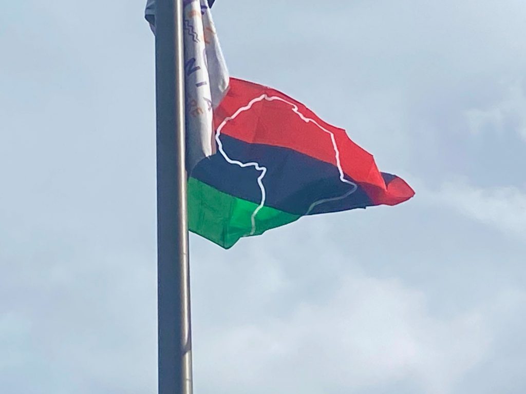 Antioch flies Pan-African flag for first time in honor of Black Americans