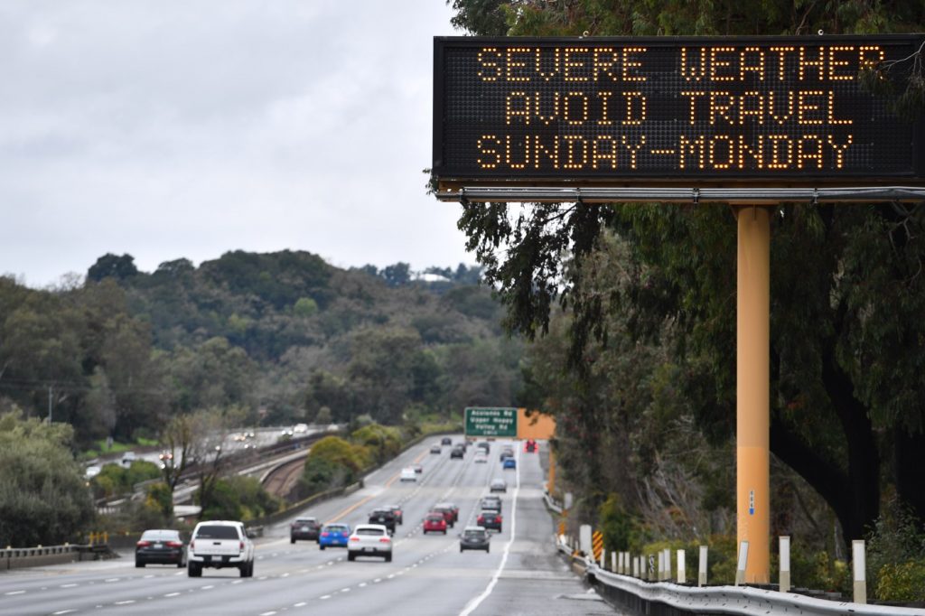 High winds, heavy rains hit the Bay Area