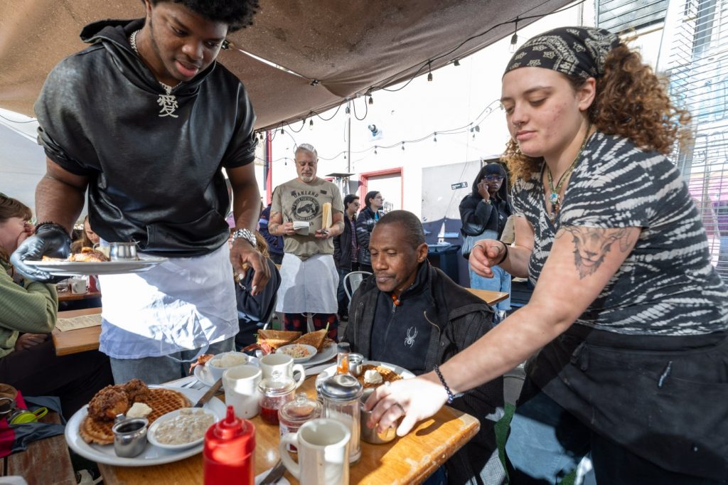 A beloved Berkeley cafe that feeds the homeless gets a reprieve from obliteration