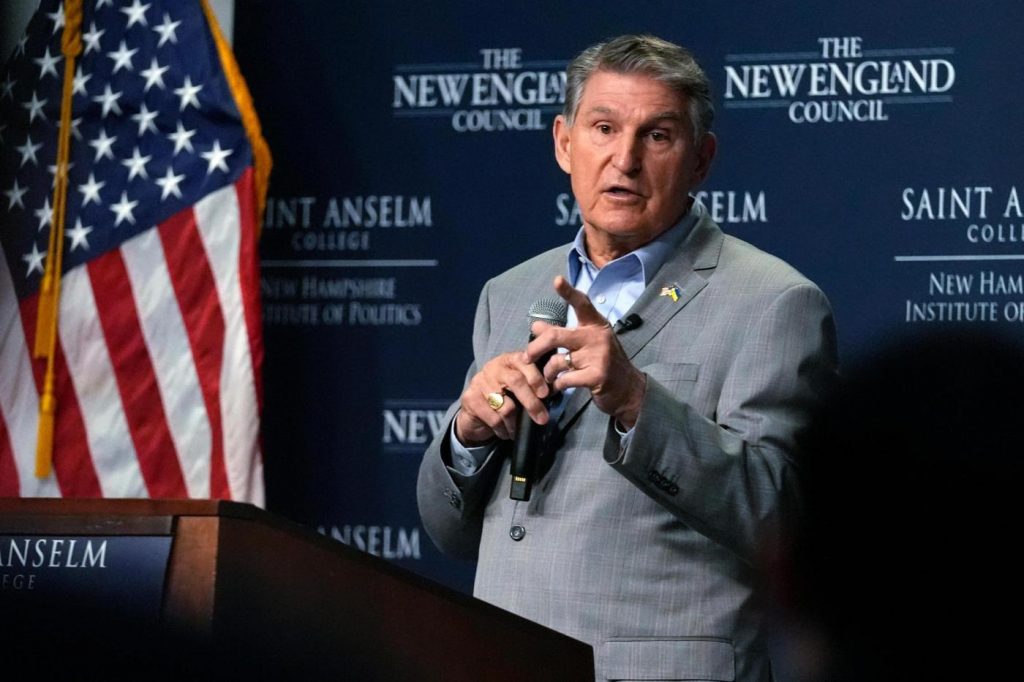 West Virginia Sen. Joe Manchin announces he won’t run for president in 2024