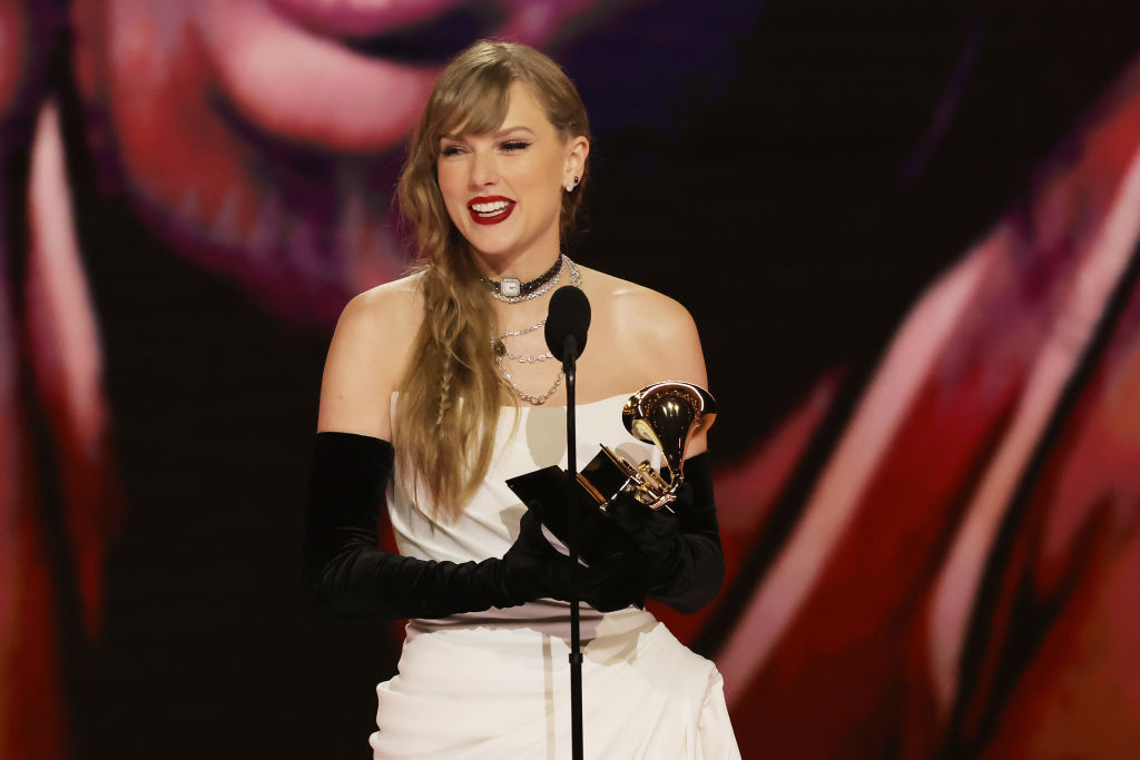 Taylor Swift announces new album ‘The Tortured Poets Department’ at the Grammys