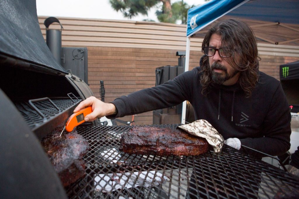 Foo Fighters’ Dave Grohl barbecued for California homeless during the Super Bowl