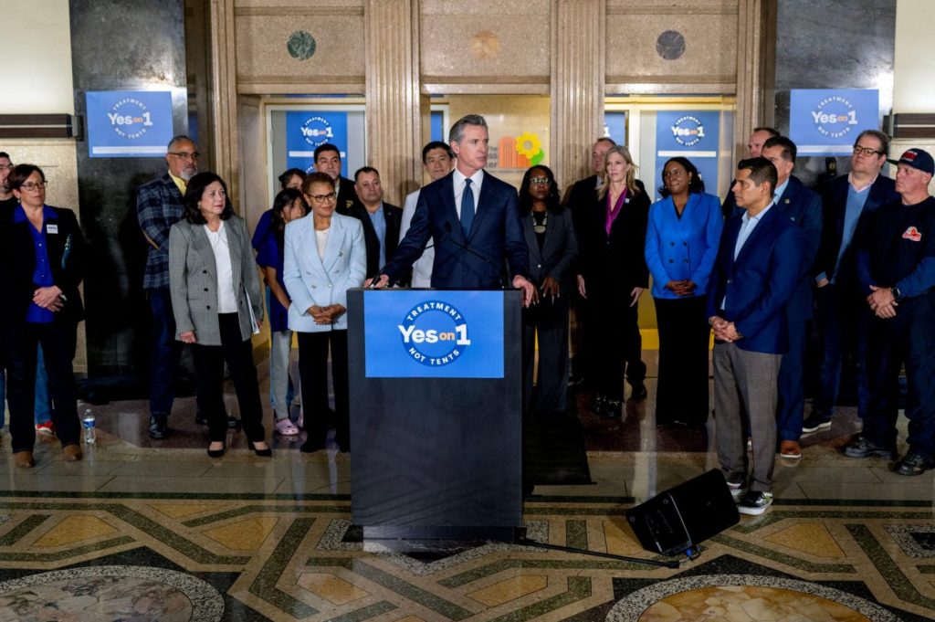 Editorial: Newsom’s Prop. 1 for mental health deserves support