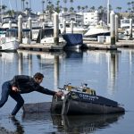 A device being tested in Southern California is like Roomba for cleaning the water