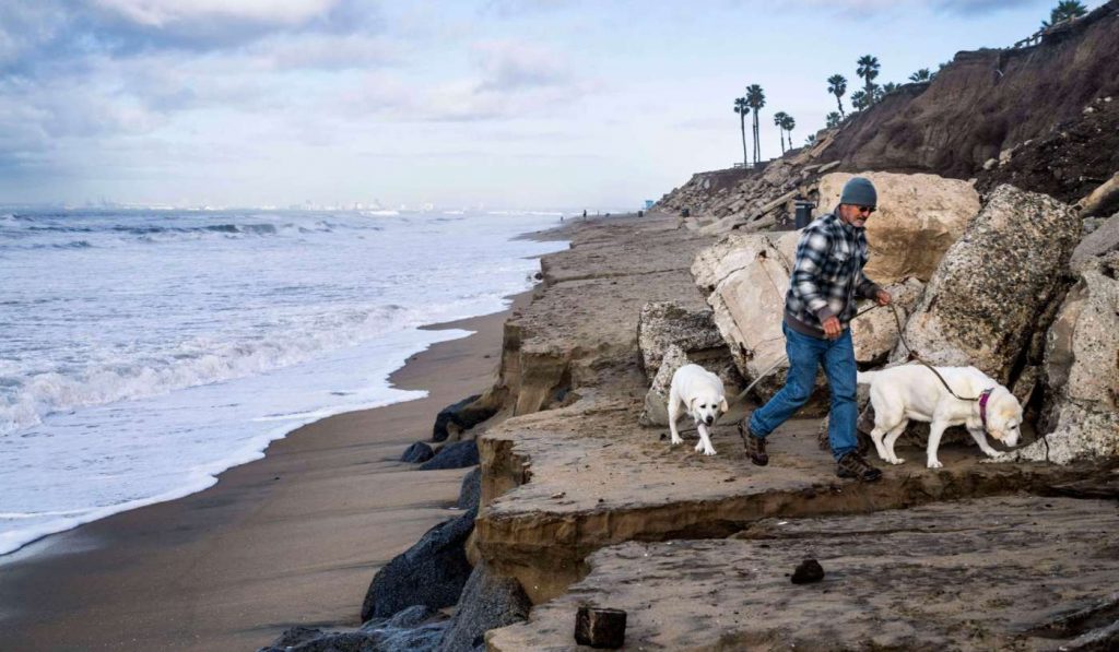 King tides swamp the California coast, gives glimpse at future sea level rise