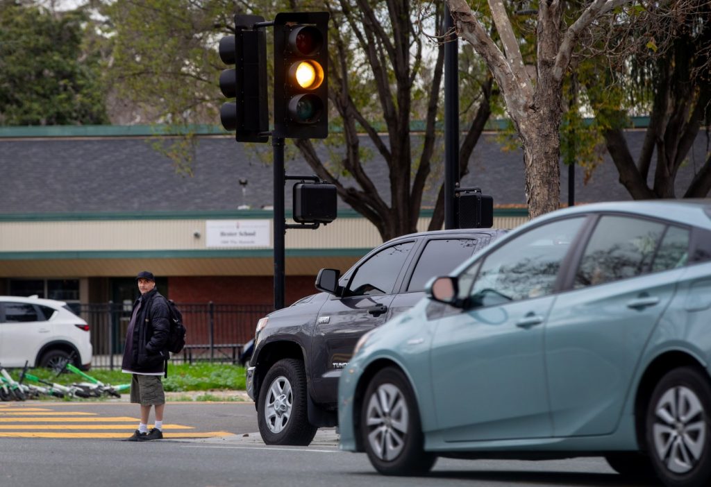 Cities, drivers, have a year to figure out new California safety law banning parking near crosswalks