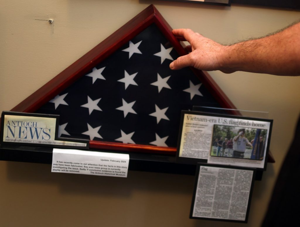 A Bay Area museum proudly displayed an American flag rescued from the fall of Saigon. But the soldier’s story wasn’t true.