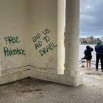 Anti-Semitic statements spray painted around Oakland’s Lake Merritt