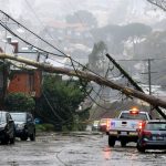 Main swath of Bay Area storm fury exiting the region