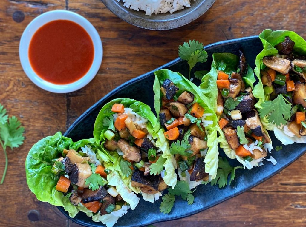 TasteFood: Umami bombs and miso rules for delicious lettuce wraps