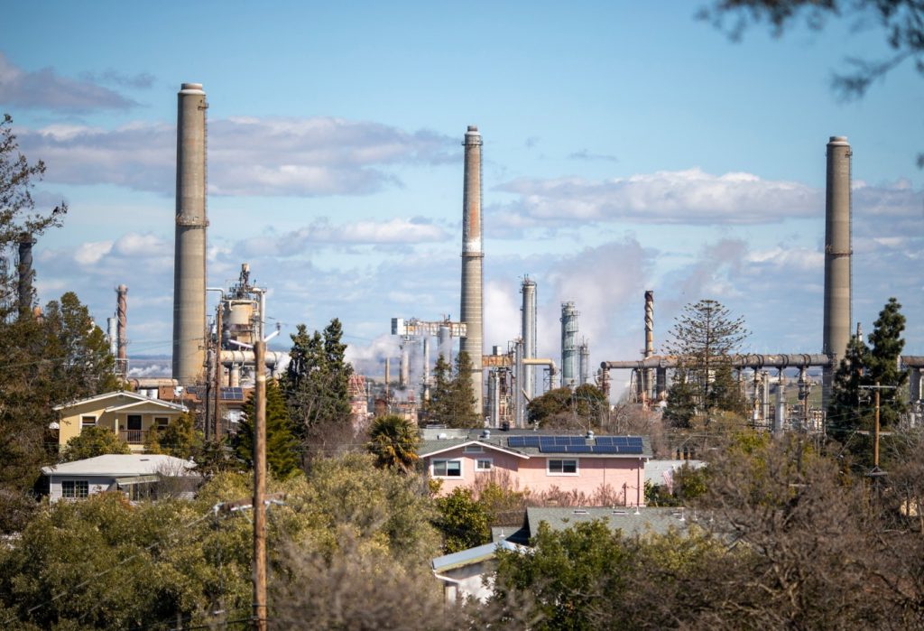 Flaring reported at Martinez Refining Company facility