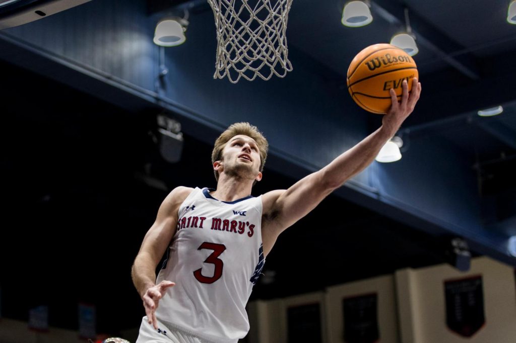 No. 17 Saint Mary’s on the verge of an outright WCC title after a midseason turnaround