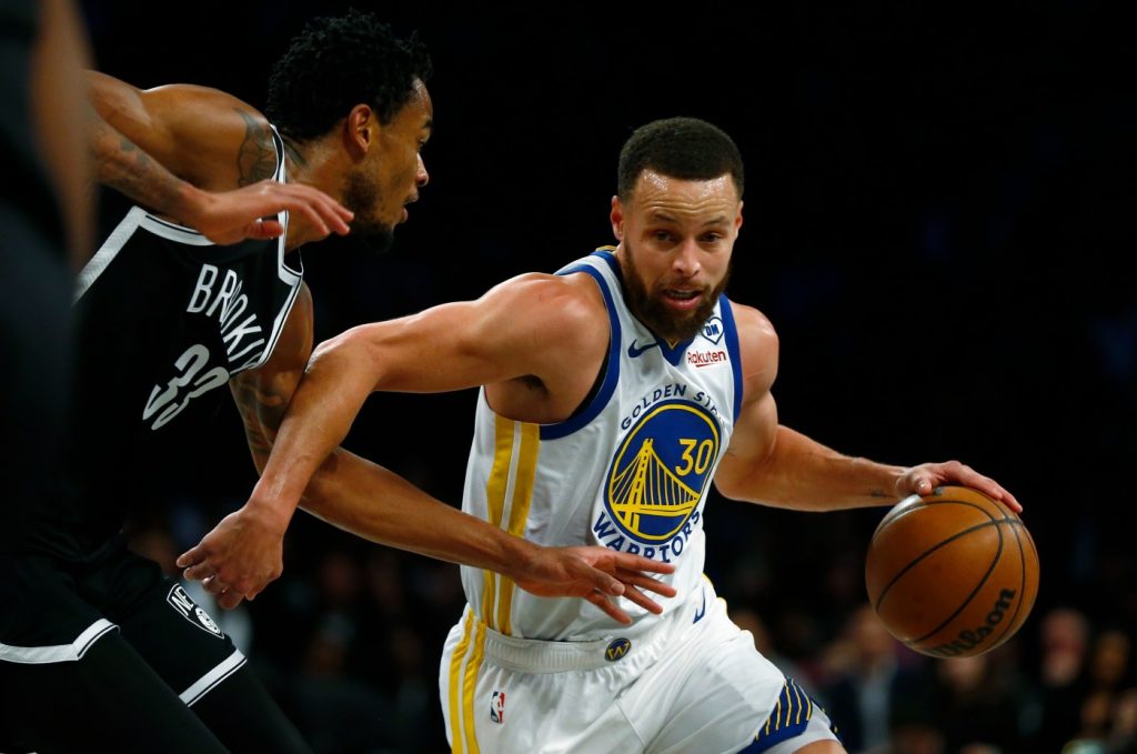 Warriors’ Jonathan Kuminga, Steph Curry bring a spark to clunky win over Brooklyn Nets