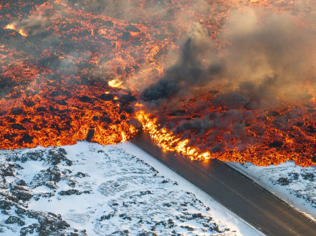 Iceland volcano erupting again, causing fresh evacuations