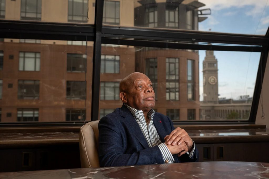 Opinion: California political icon Willie Brown still dominates the room