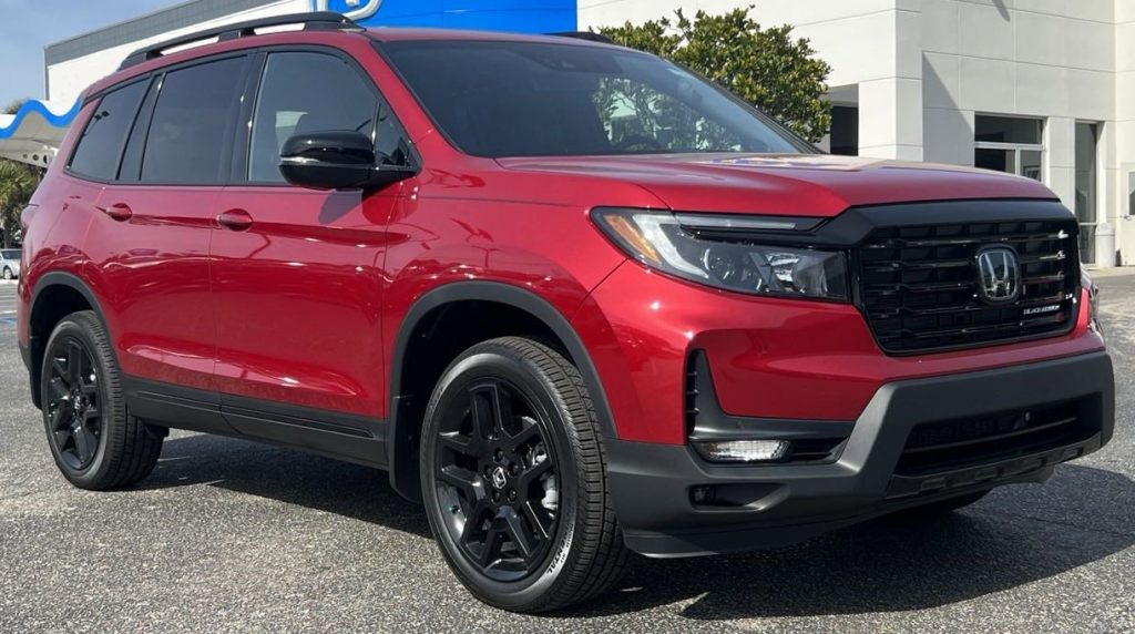 The 2024 Honda Passport AWD Black Edition SUV