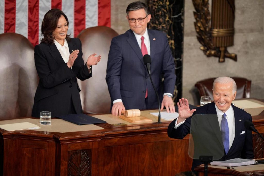 Takeaways from Biden’s State of the Union: Combative attacks on a foe with no name