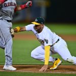 Guardians 8, Athletics 0: Sparse crowd ushers in Oakland’s 57th (perhaps final) season