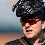 Patrick Bailey forced from SF Giants’ game vs. Dodgers, but averts worst-case scenario