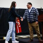 Photos: Mitty’s Morgan Cheli receives jersey for McDonald’s All American game