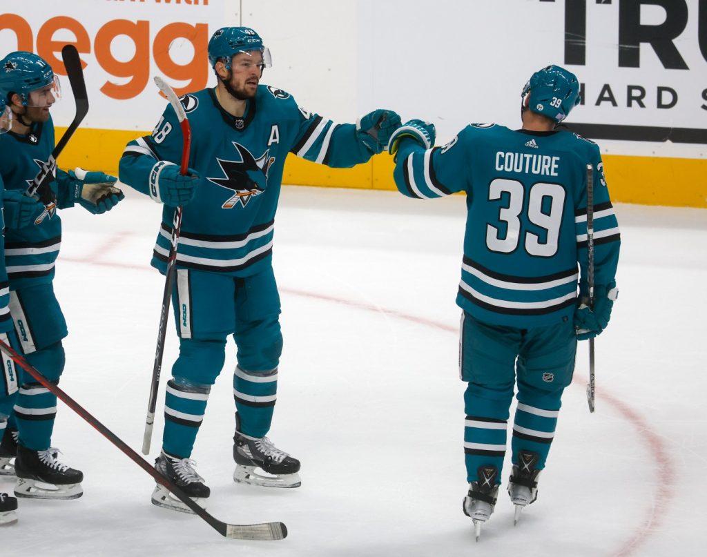 Sharks’ Hertl ‘ahead of schedule,’ but questions linger about Couture