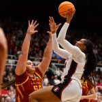 Pac-12 WBB: Stanford survives, USC’s Watkins shines as five teams advance to Sweet 16