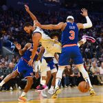 Warriors beat down at home by short-handed Knicks