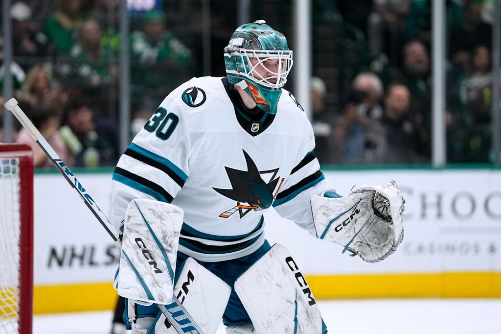 Sharks’ goaltending: Good news and major questions ahead