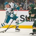 Minnesota Wild star scores late, hands Sharks frustrating loss