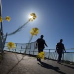 Dozens mark opening of new Mokelumne pedestrian/bike bridge over State Route 4