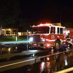 Two-alarm fire damages small gym at East Bay high school