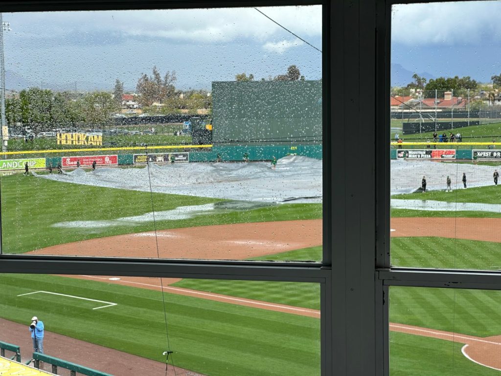 SF Giants rained out for third time this spring; ‘Prospect Breakout’ also canceled