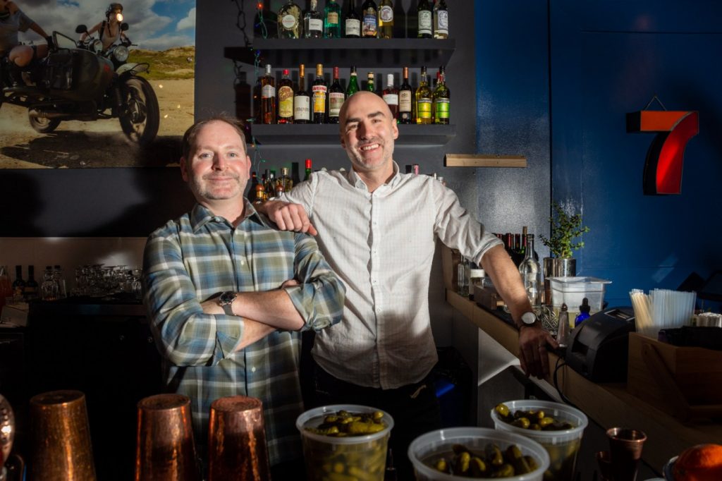 Sidecar Modern Tavern shutters in Los Gatos