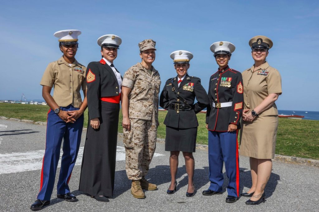 Pantyhose no longer ‘common sense’ in Marines, but some say they’ll keep them on