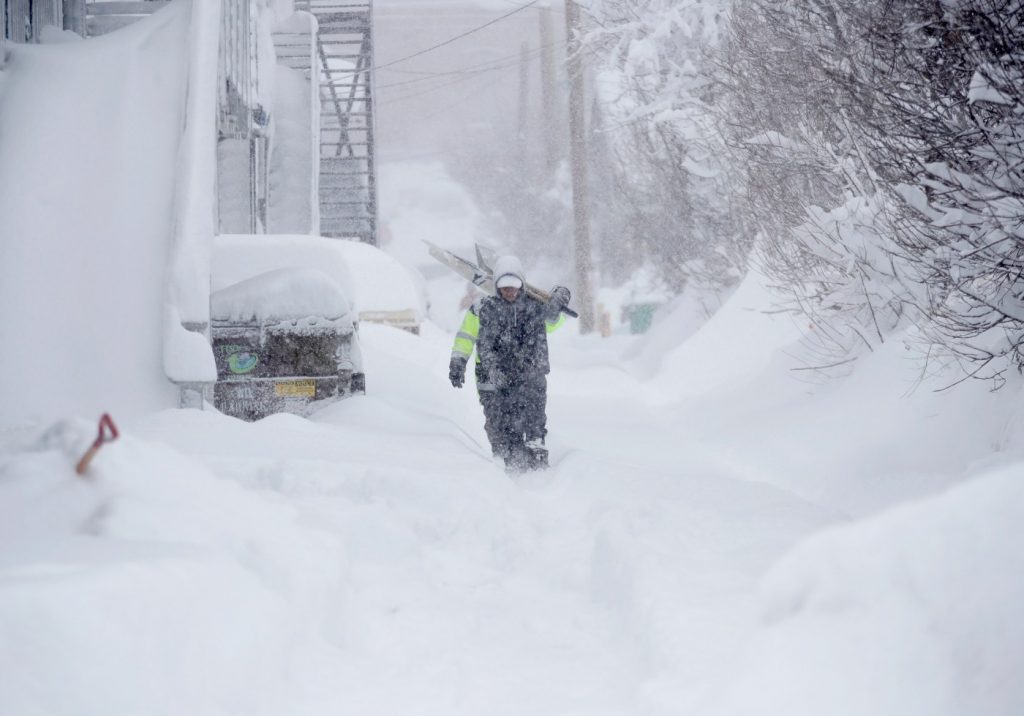 Photos: Strongest blizzard of the year dumps 24-42 inches of snow in the Sierra Nevada