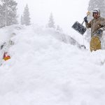 Interstate 80 remains closed through Sierra as threat of snow, showers linger for Northern California